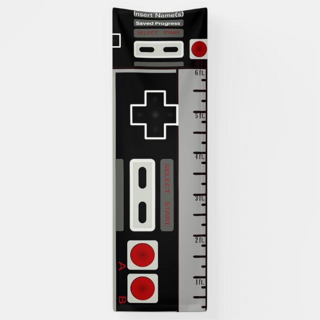 Gaming Grow Chart Banner (Vertical)
