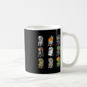 Gaming Halloween Skeleton Vampire Gamer Zombie Boy Coffee Mug