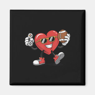 Gaming Heart Video Games Football Valentines Day B Magnet