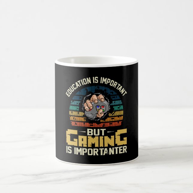 gaming is importanter coffee mug (Center)