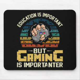 gaming is importanter mouse pad
