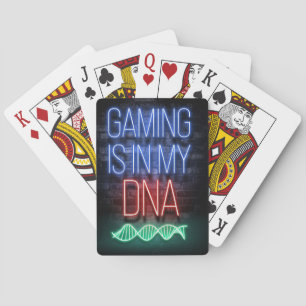 Gaming Is In My DNA Playing Cards