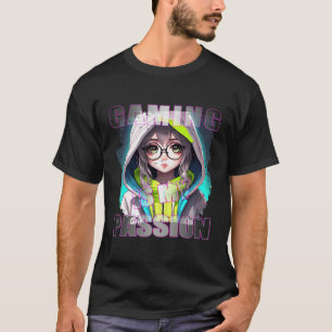 Gaming Is My Passion - Kawaii Chibi Adorable T-Shirt