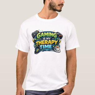Gaming Is My Therapy Time T-Shirt