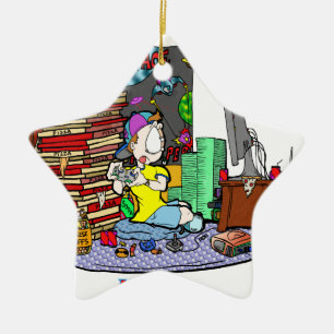 Gaming is NOT a Hobby Ceramic Ornament