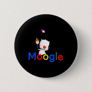 Gaming Kawaii Moogle Kupo Gamer Video Game 2 Inch Round Button