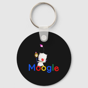 Gaming Kawaii Moogle Kupo Gamer Video Game  Keychain