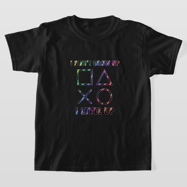 Gaming - Level Up T-Shirt (Laydown)