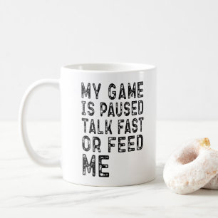 Gaming Lover My Game Is Paused Cool Birthday Gamer Coffee Mug