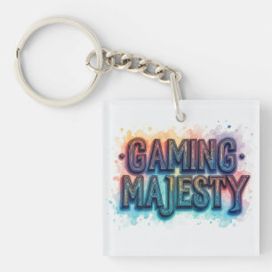 Gaming Majesty Keychain