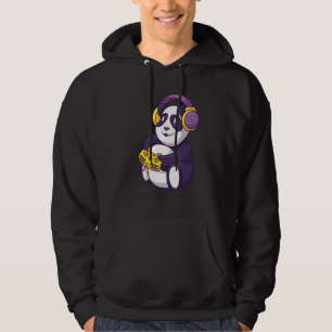 Gaming Man Pandas Woman Animals Cute Children Pand Hoodie