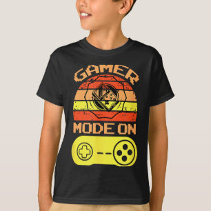 Gaming Mode On Funny Game Quotes Gift For Players  T-Shirt