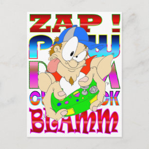 Gaming Sounds Postcard