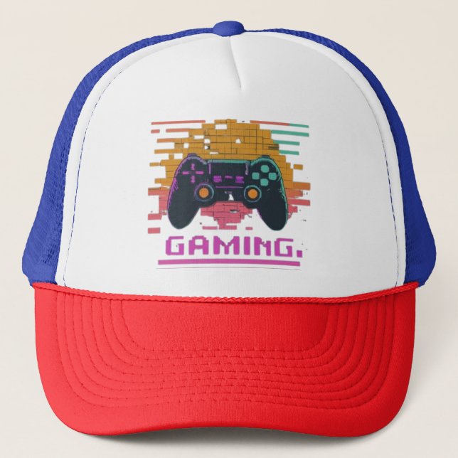 Gaming  trucker hat (Front)