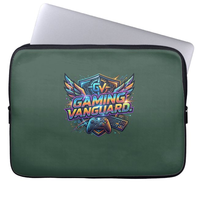 Gaming Vanguard Laptop Sleeve (Front)