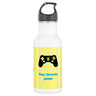 Gaming water bottle .