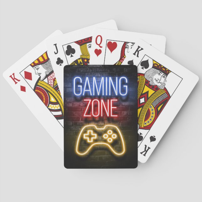 Gaming Zone Playing Cards (Back)