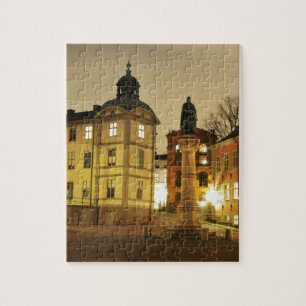Gamla Stan in Stockholm, Sweden Jigsaw Puzzle