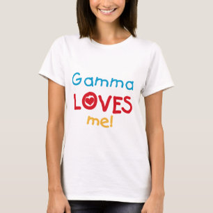 Gamma aime mes t-shirts et cadeaux