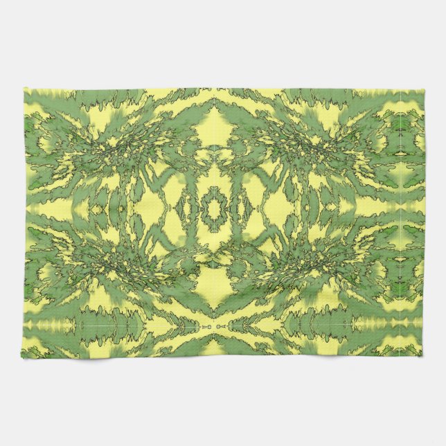 Gamma Burst Kitchen Towel (Horizontal)