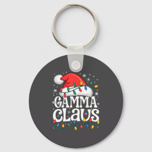 Gamma Claus Funny Xmas Christmas Grandma Holiday S Keychain