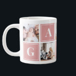 Gamma Photo Collage Custom Giant Coffee Mug<br><div class="desc">Customize this mug with your own photos and give it as a gift!!</div>