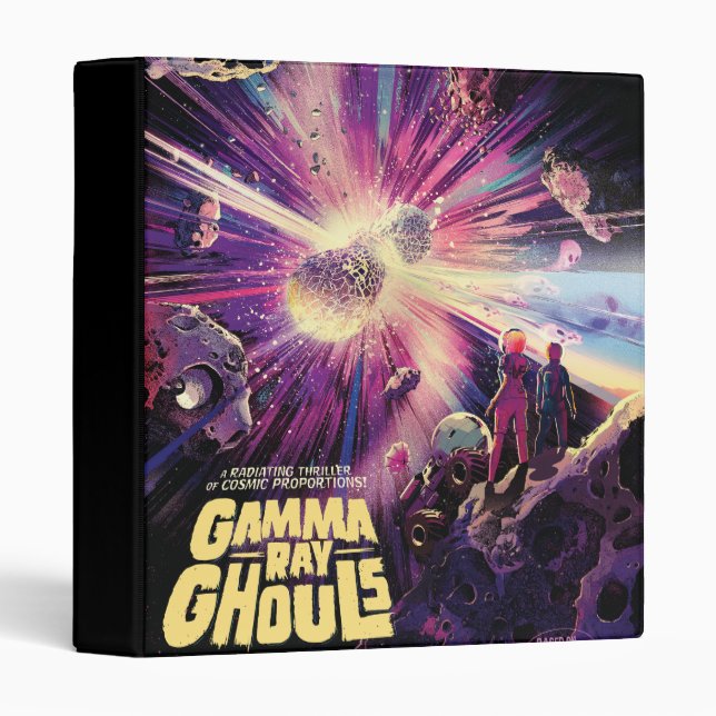 Gamma Ray Burst Pulsars Kilonova Cosmic Collision Binder (Front/Spine)