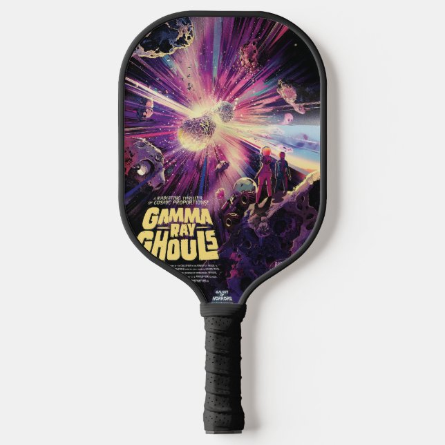 Gamma Ray Burst Pulsars Kilonova Cosmic Collision Pickleball Paddle (Front)