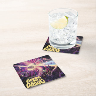 Gamma Ray Burst Pulsars Kilonova Cosmic Collision Square Paper Coaster