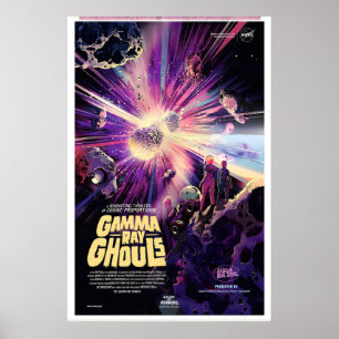 Gamma Ray Ghouls Poster Galaxy of Horrors Space
