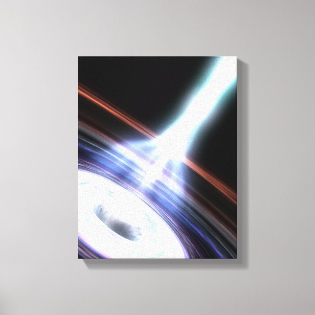 Gamma Rays in Galactic Nuclei 2 Canvas Print (Front)