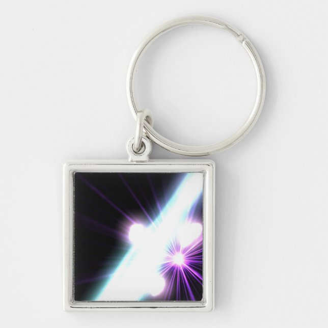 Gamma Rays in Galactic Nuclei 3 Keychain (Front)