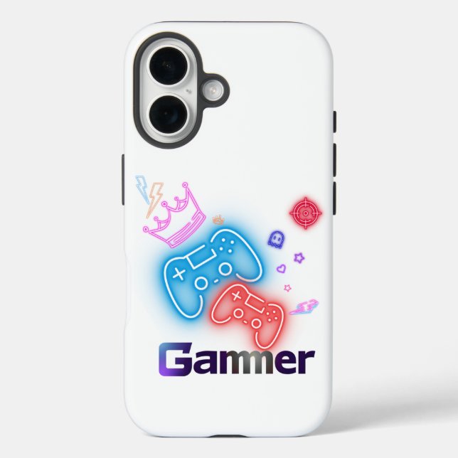 Gammer Case-Mate iPhone Case (Back)