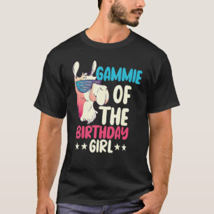 Gammie Of The Birthday Girl Llama Bday Alpaca Part T-Shirt