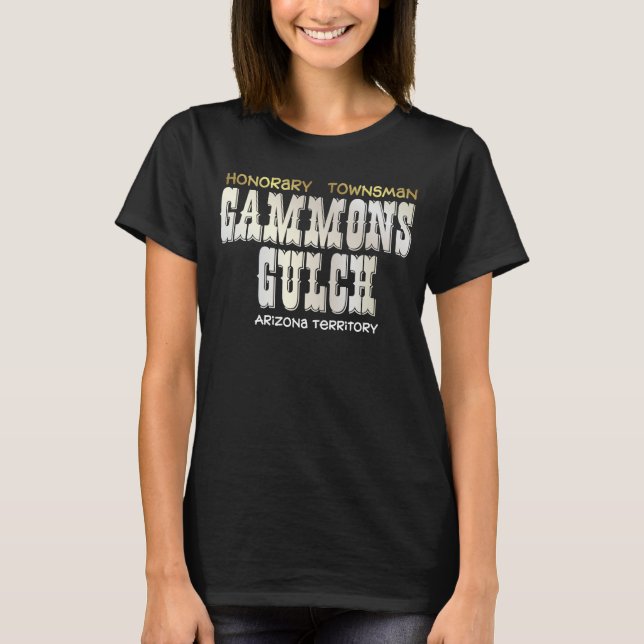 Gammons Gulch ensemble de films pour femmes Tshirt (Devant)