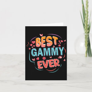 Gammy Ever Grandma Mother's Day Christmas Gammy Card