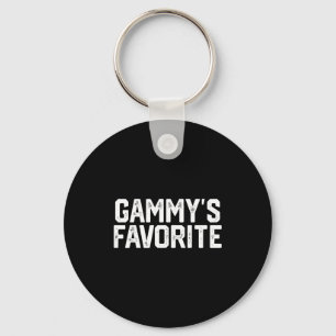 Gammy’s Favorite Funny Grandparent Granhild Vintag Keychain