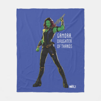 Gamora, Daughter of Thanos Fleece Blanket
