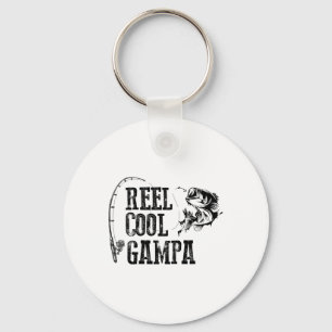Gampa Fishing Reel Cool Gampa Funny Gift Keychain