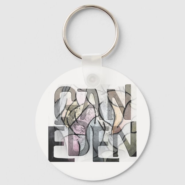 Gan Eden Keychain (Front)