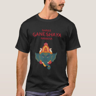 Ganapati, Ganesh, Shree Ganeshaya Namaha Ganeshots T-Shirt
