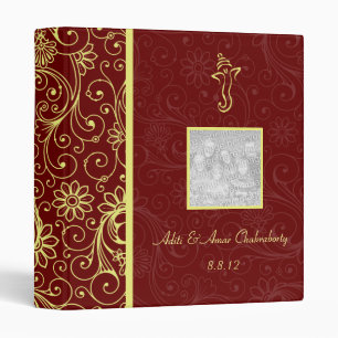 Ganapati Wedding Photo Album Binder