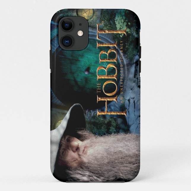 Gandalf at BILBO BAGGIN™'s House Case-Mate iPhone Case (Back)
