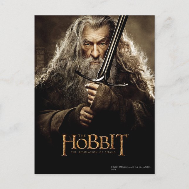 Gandalf Character Poster 1 Postcard (Front)