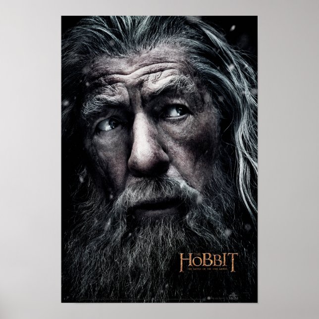 Gandalf Close Up Poster (Front)