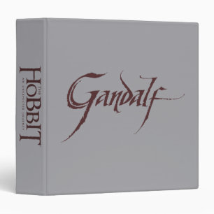 Gandalf Name Solid Binder