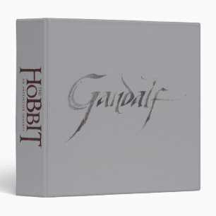 Gandalf Name Textured Binder