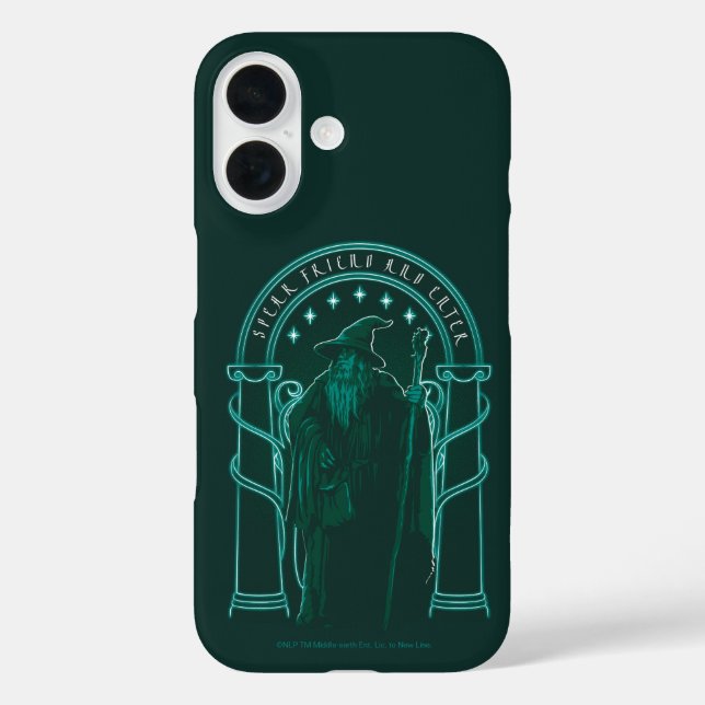 GANDALF™ "Speak Friend And Enter" Doors of Durin Case-Mate iPhone Case (Back)