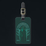 GANDALF™ "Speak Friend And Enter" Doors of Durin Luggage Tag<br><div class="desc">THE LORD OF THE RINGS™ | "Speak Friend and Enter" with Gandalf at the Doors of Durin to enter the Mines of Moria! Grab this spellbinding graphic on a custom tee,  tote bag,  or decorative pillow! Shop this design on even more custom Zazzle gifts!</div>