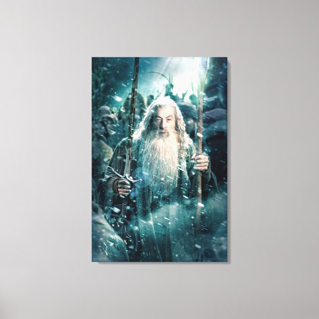 Gandalf The Gray Canvas Print (Front)